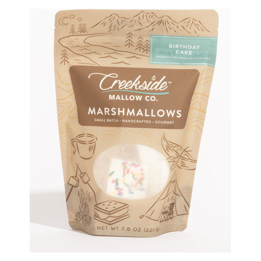 Creekside Mallow Co. Birthday Cake Gourmet Marshmallow