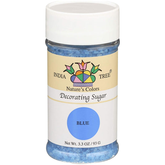 India Tree Nature's Colors Blue Decorating Sugar