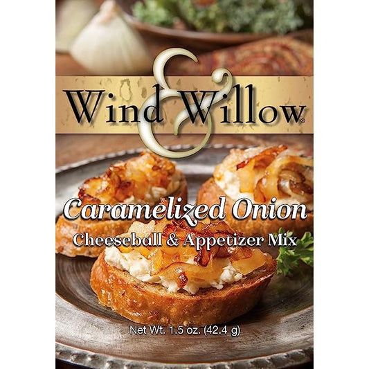 Wind & Willow Caramelized Onion Cheeseball & Appetizer Mix