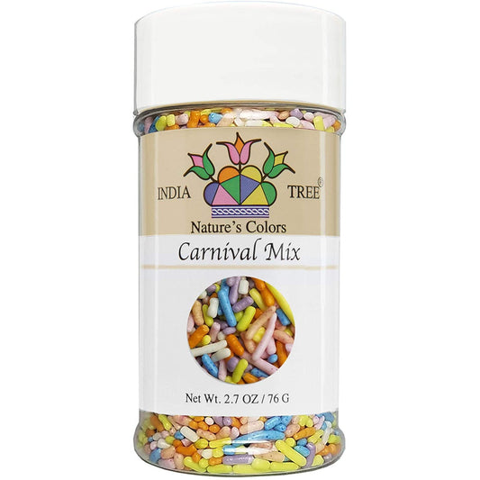 India Tree Nature's Colors Kosher Carnival Sprinkles Mix Last Chance