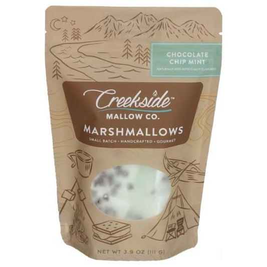 Creekside Mallow Co Marshmallows Chocolate Chip Mint Small Bag