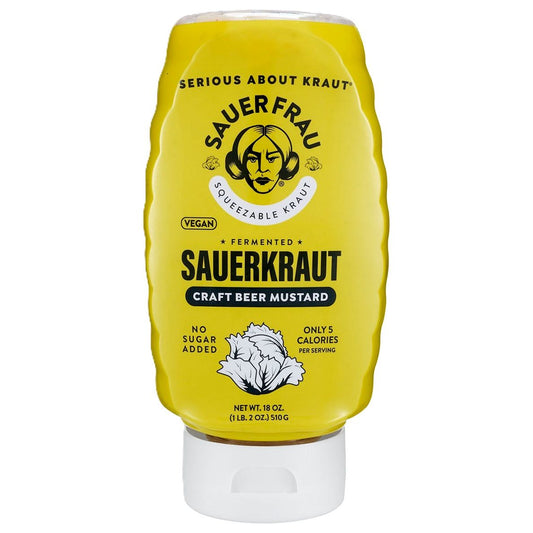 Sauer Frau Fermented   Sauerkraut Craft Beer Mustard Small