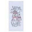 Kay Dee Designs Christmas Gnomes Merry & Bright Flour Sack Towel