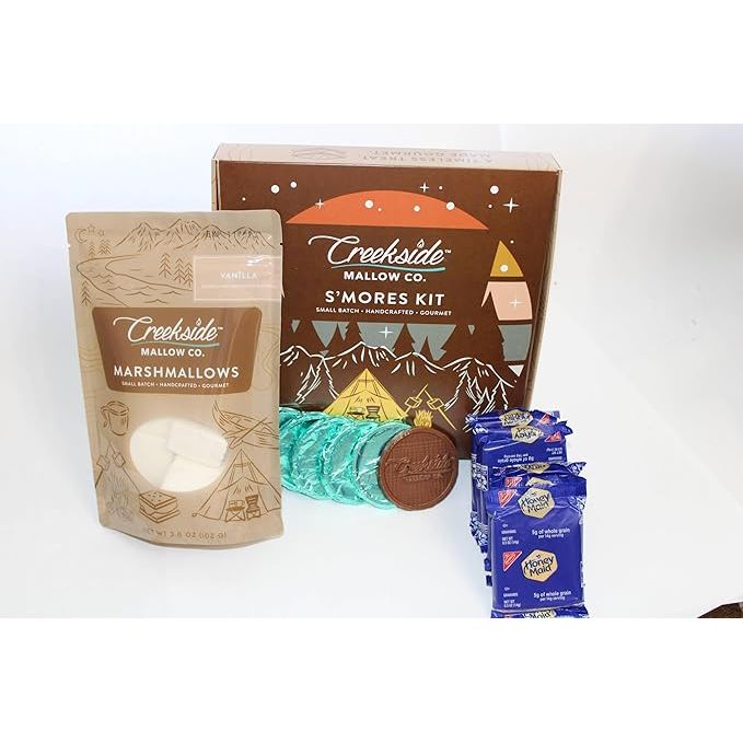 Creekside Mallow Co. Handcrafted Marshmallow S'mores Kit Made in the Pacific Northwest