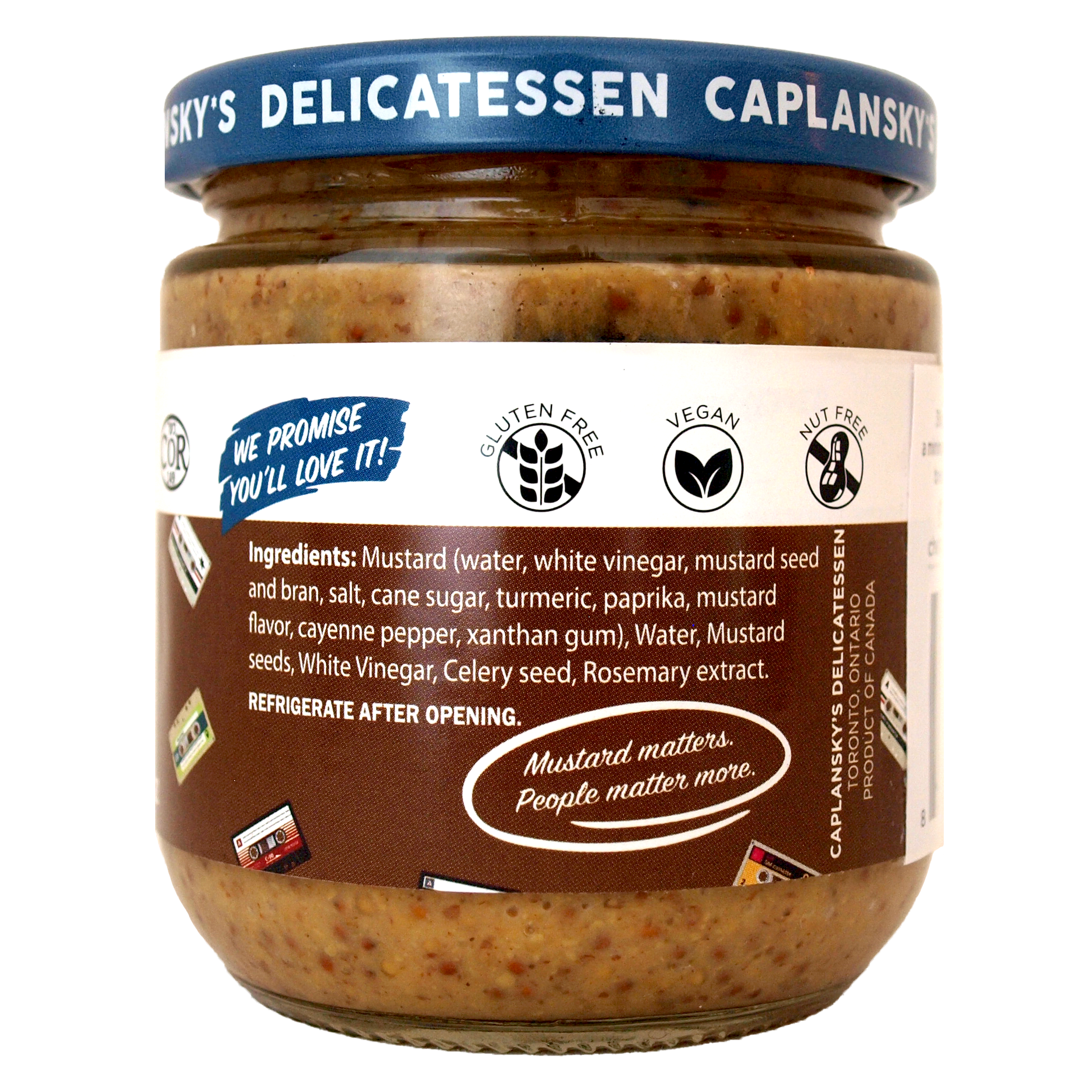 Caplansky's Delicatessen Old Fashioned Mustard