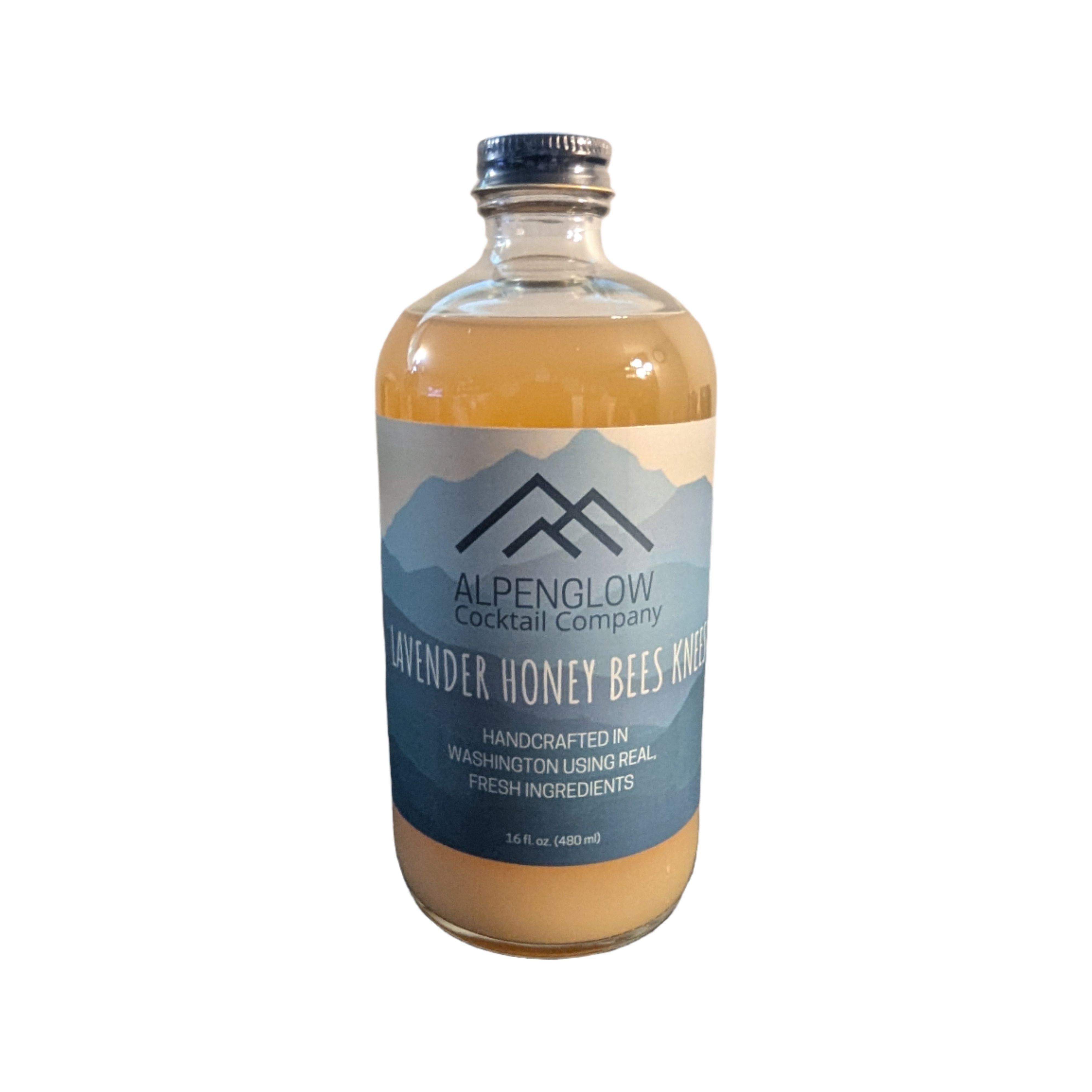 Alpenglow Cocktail Company Lavender Honey Bees Knees Mix Made in the Pacific Northwest