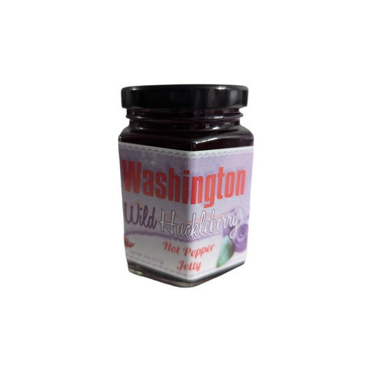 Washington Wild Huckleberry Hot Pepper Jelly