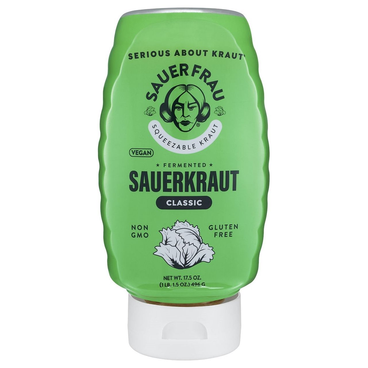 Sauer Frau Fermented Sauerkraut Classic  Small