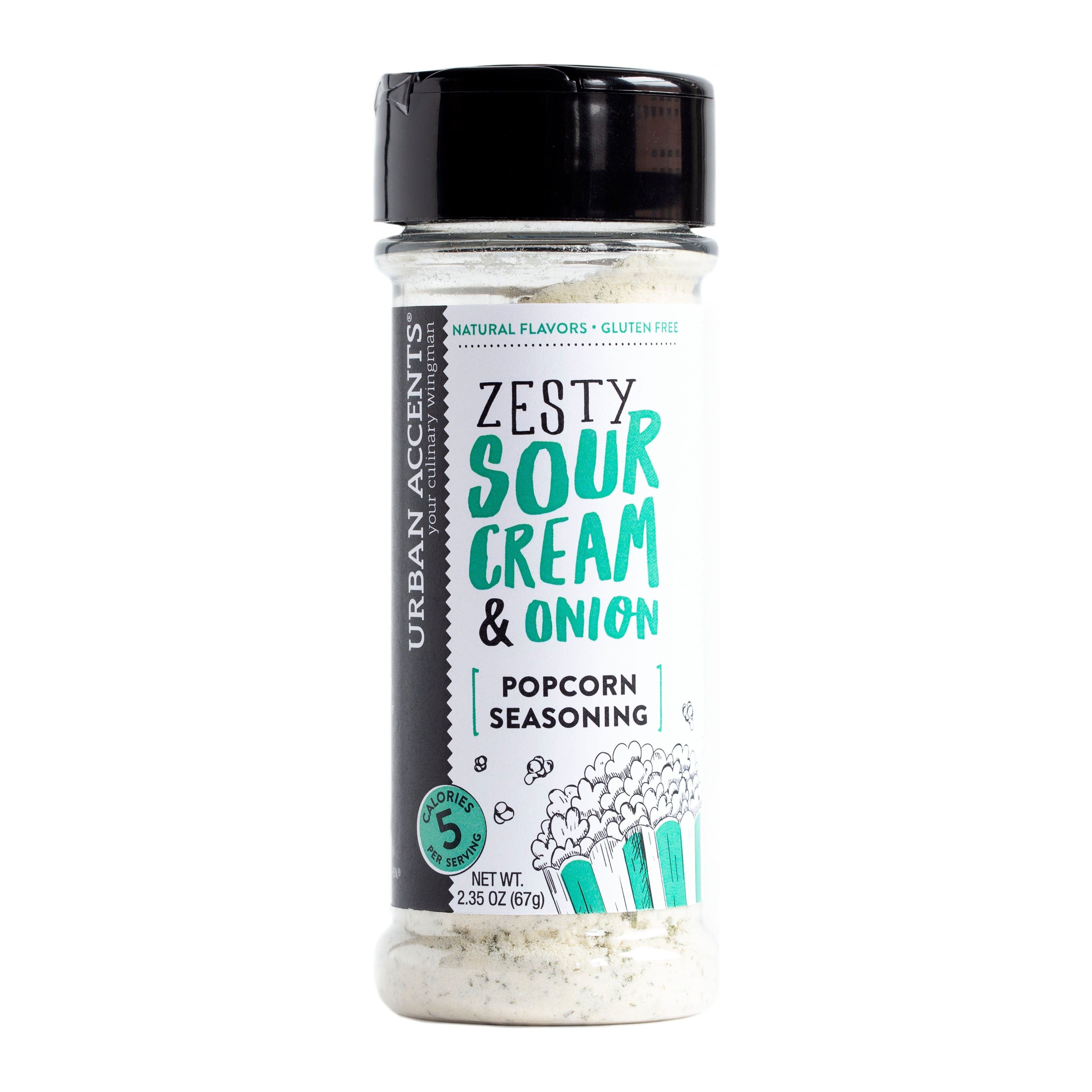 Urban Accents Zesty Sour Cream & Onion Popcorn Seasoning