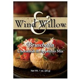 Wind & Willow Bruschetta Cheeseball & Appetizer Mix