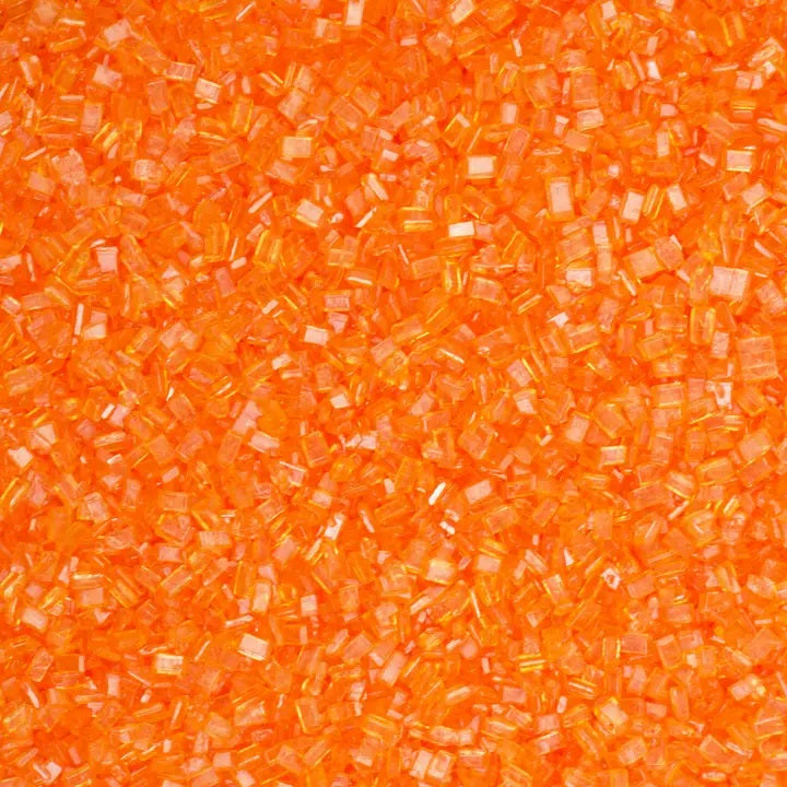 India Tree Kosher Sparkling Sugar Popsicle Orange  Large