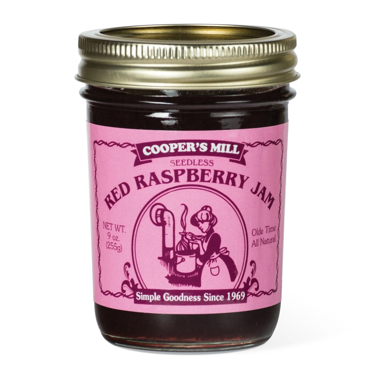 Cooper's Mill Seedless Red Raspberry Jam