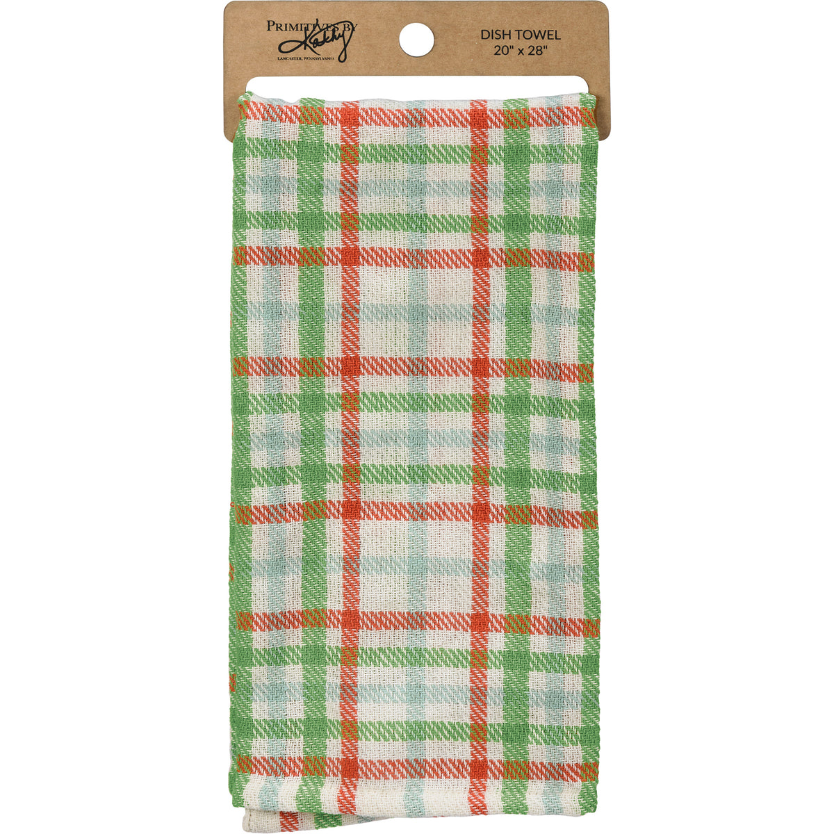 Small Buffalo Check Dish Towel by Primitives by Kathy