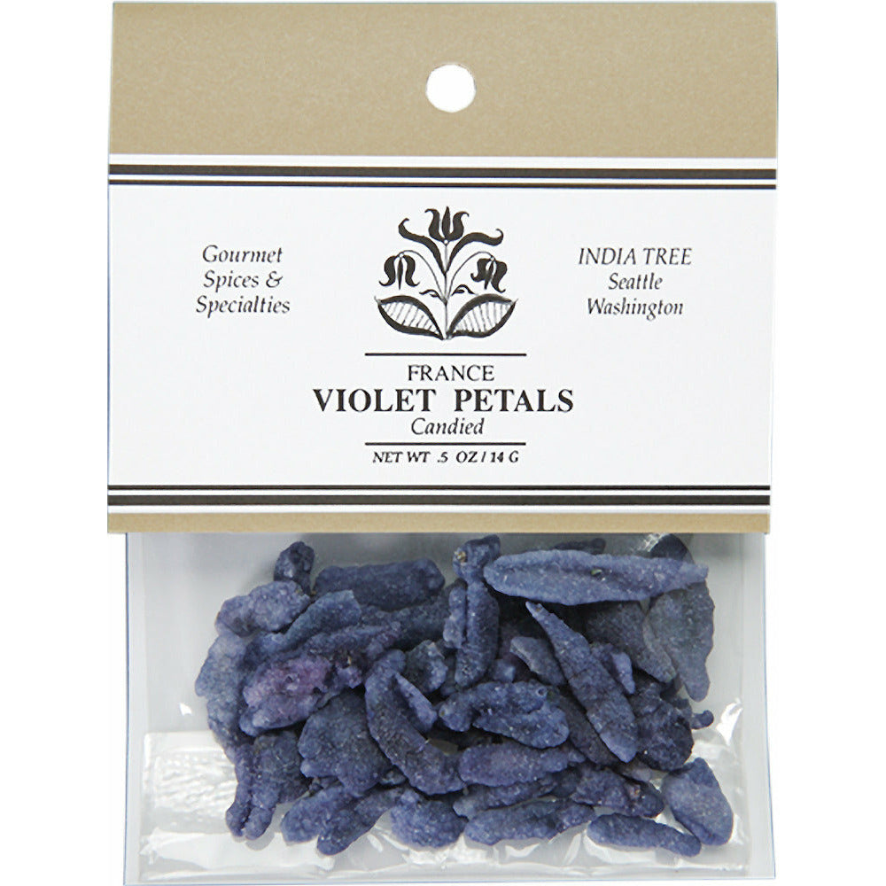 India Tree Candied Violet Petals