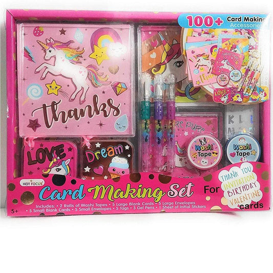 Hot Focus Card Making Set-Unicorn | Specialty Food Items and Unique Gift Ideas for Everyone