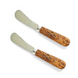 Two's Company Bark Handle Spreaders