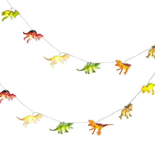 Cupcakes & Cartwheels Dino-Lights LED String Lights