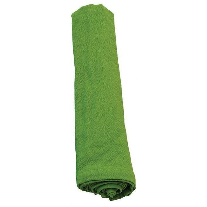 Contemporary Home Living Set of 8 Lime Green Solid Rectangular Dish Towels  and Dish Cloths 19