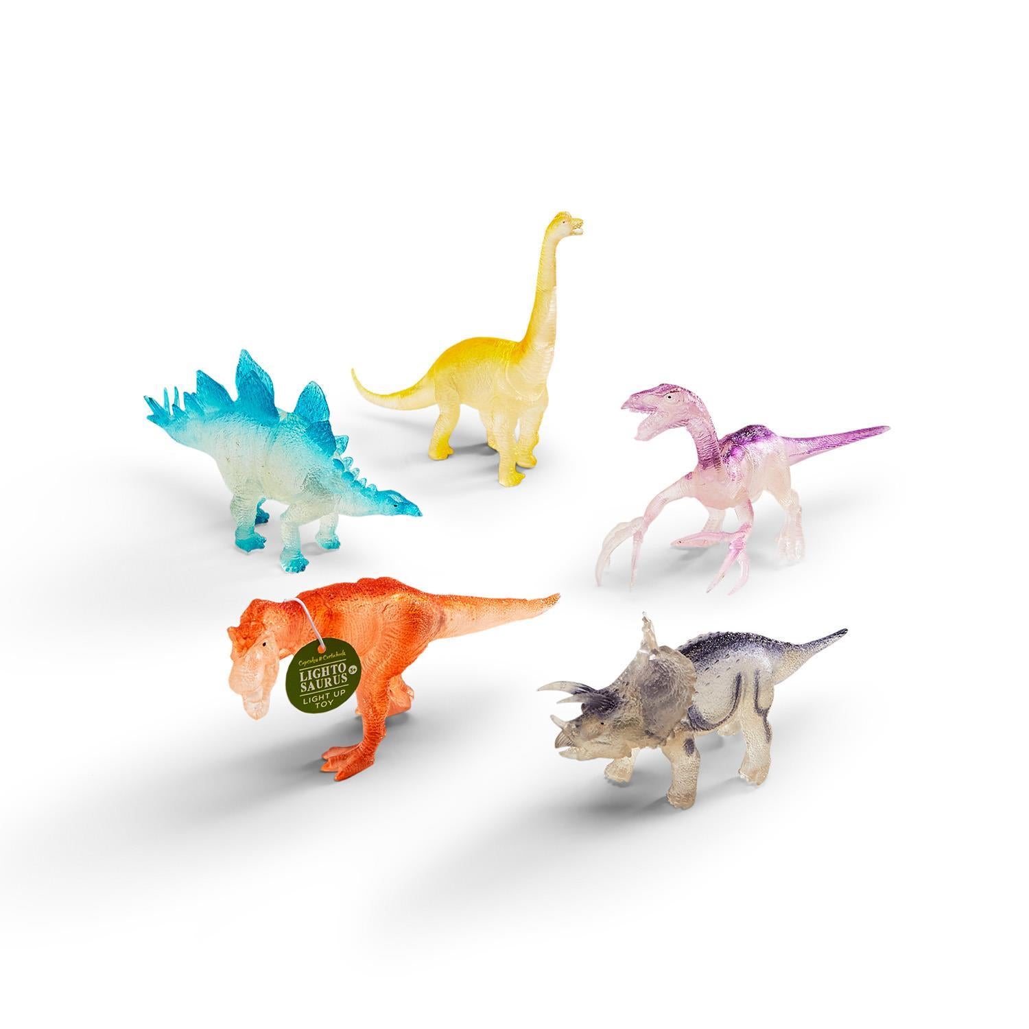 Cupcakes & Cartwheels Dino World Light-Up Dinosaurs