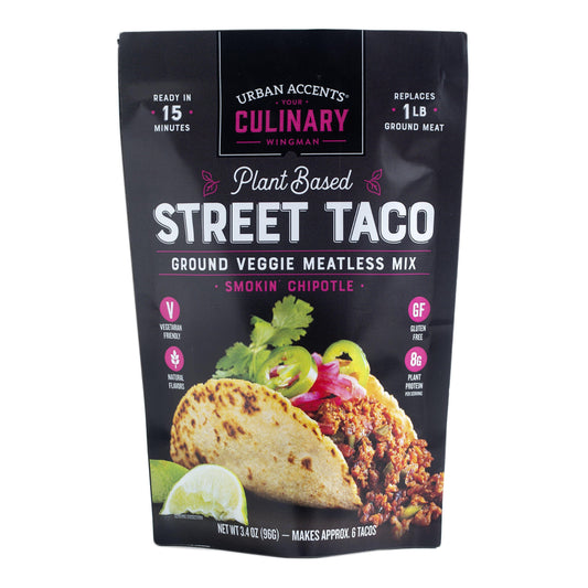 Urban Accents - Plant Based Smokin' Chipotle - Street Taco Mix | Specialty Food Items and Unique Gift Ideas for Everyone