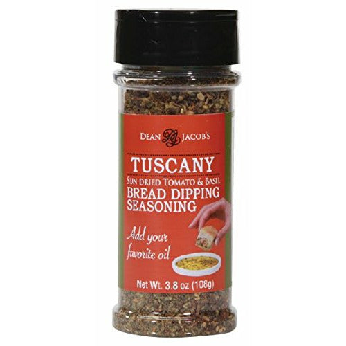 Dean Jacob's Bread Dipping Seasonings In Shaker Bottles Tuscany