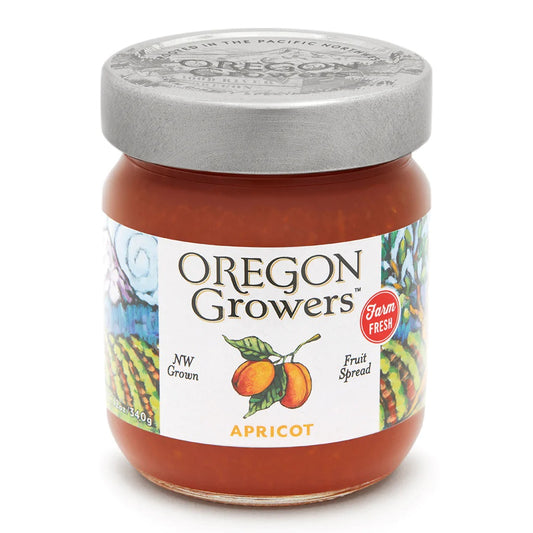 Oregon Growers Apricot Fruit Spread Pacific Northwest Last Chance