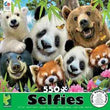 Ceaco Selfies Bear Essentials 550 Piece Puzzle | Specialty Food Items and Unique Gift Ideas for Everyone